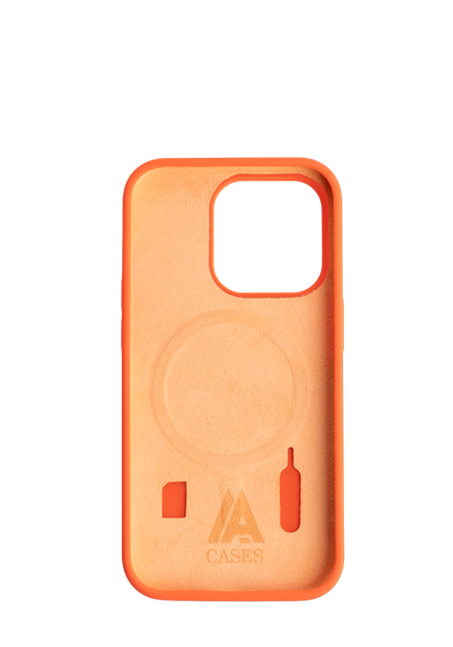 Orange Silicone Case