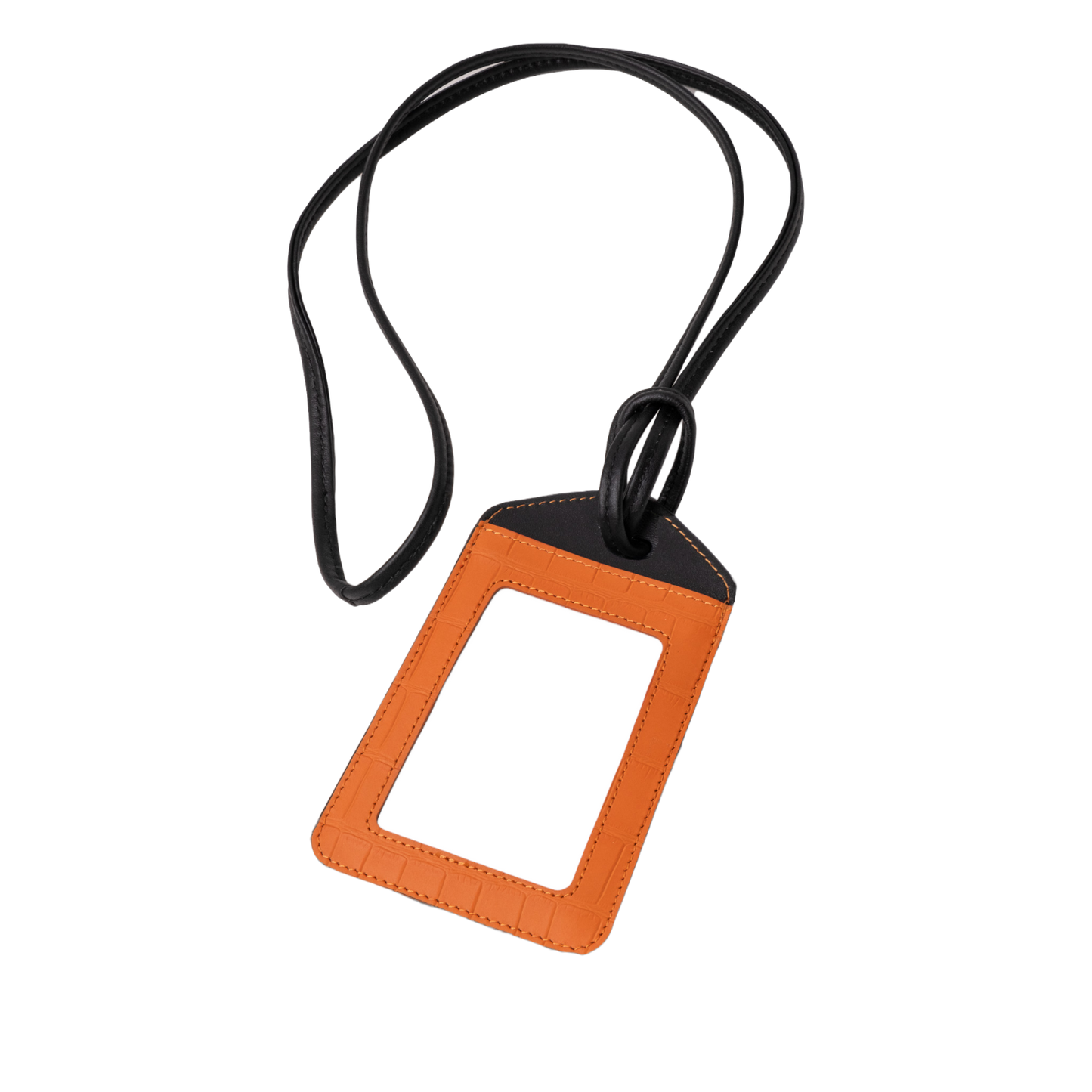 Orange ID-Card Holder